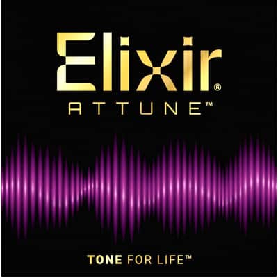 Elixir Strings 21102 Attune Phosphor Bronze Acoustic Guitar Strings - .013-.056 Medium image 1