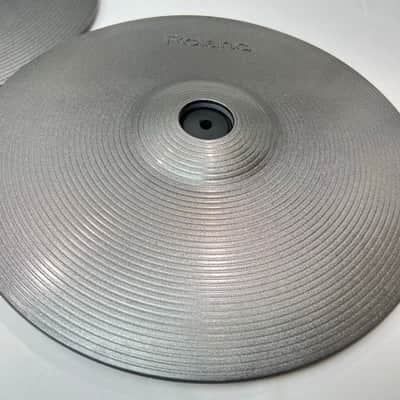 Roland CY-15R MG V-Cymbal 15" Ride Pad ONE Roland CY-14C MG 14" V-Cymbal Crash TWO image 3