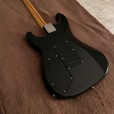 Squier MIJ E-Series Contemporary Stratocaster HSS 1986 - 1988 - Black image 4