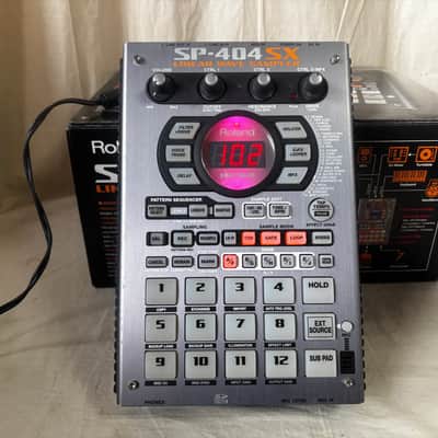 Roland SP-404SX Linear Wave Sampler SP404SX w/ box, SD card, power supply image 2