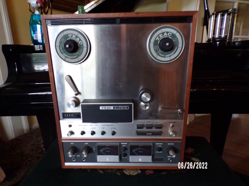 TEAC A-7010 1/4" 2-Track Reel to Reel Tape Recorder image 1