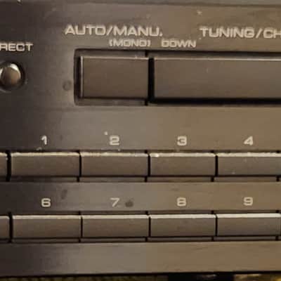 Kenwood Kenwood KT-89 is a quartz synthesizer AM/FM stereo tuner 1988 - Black image 10