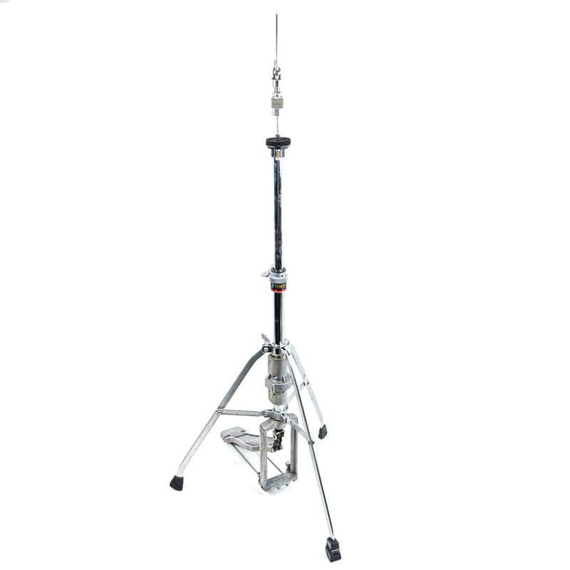 Yamaha Hi-Hat Stand w/ Clutch – Black & Red Badge, Japan-Made, Fully Functional image 1