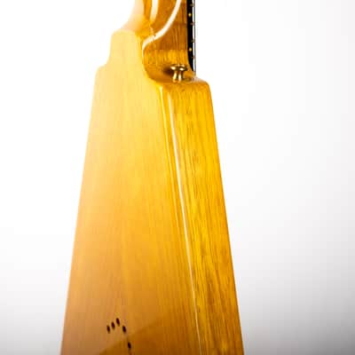 Gibson Custom 1958 Korina Flying V Black Pickguard, Natural | Demo image 7