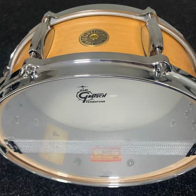Gretsch 5x14 Ridgeland Natural Satin lacquer image 12