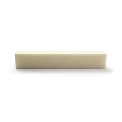 Bone Guitar Nut - 52mm (Bleached, Blank) image 4