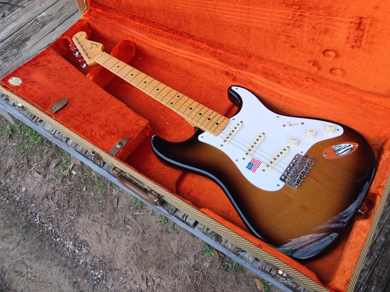 Fender American Vintage Reissue '57 Stratocaster 2007 - Two-tone Burst image 1