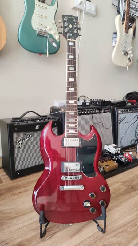 Gibson Sg Standard 1980 - Cherry Red image 1