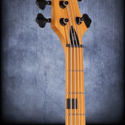 Schecter Riot 5 Session 5-String Bass Guitar Aged Natural Satin image 4