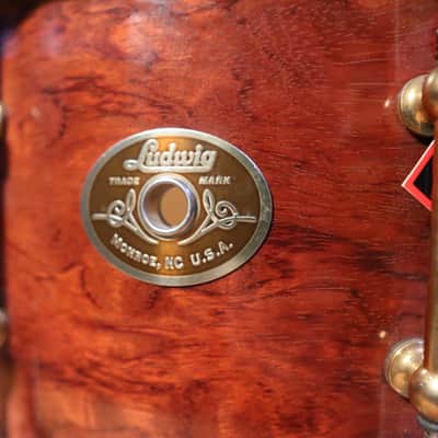 Ludwig Exotic Classic Maple Bubinga Waterfall image 5