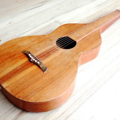 1920's Weissenborn Style 1 Vintage Hawaiian Acoustic Lapsteel Slide Guitar Koa image 1