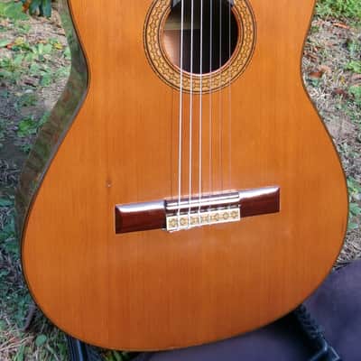 1975 Manuel G. Contreras (1st generation) Classical Guitar Calle Mayor 80, Madrid Cedar Top / Rosewood Body Original Hard Case image 4