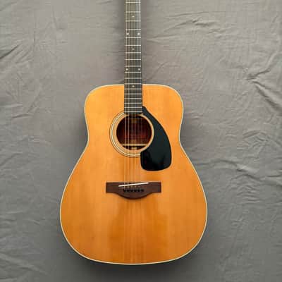 1967 Yamaha FG-180 Jumbo Dreadnought Natural image 1