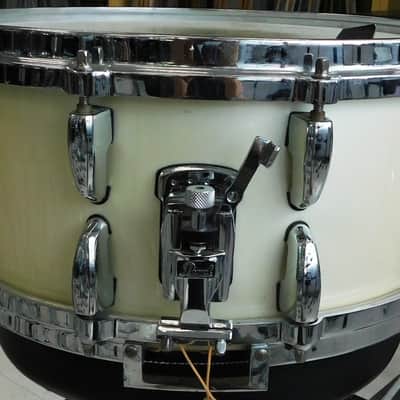 Pearl Dennis Chambers Signature 6.5" x 14" Snare Drum - Opal White - DC1465 image 4