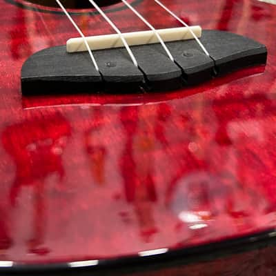 LAILA UDW 2313 FO HG RED - hi gloss concert ukulele Bild 2