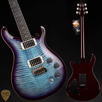 PRS Eddie's Guitars Wood Library DGT (David Grissom Trem)/Mahogany Neck - Aquableux Purple Burst image 1