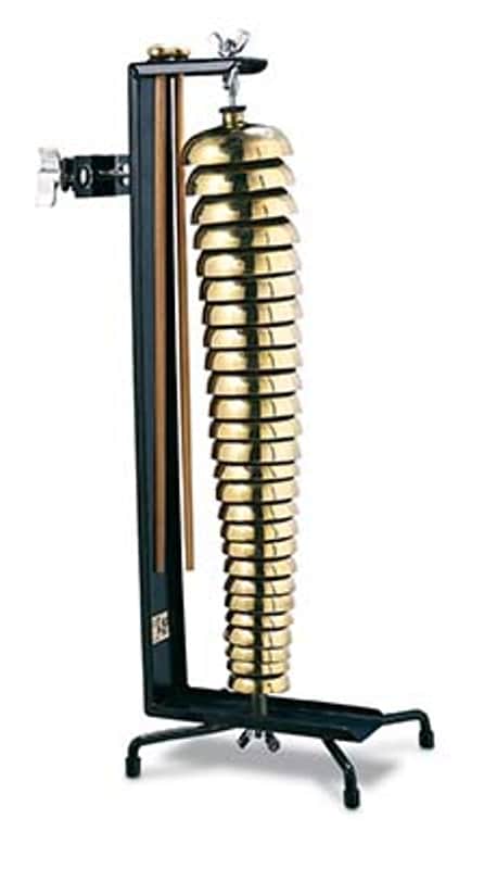 LP Bell Tree 26 Brass Bells w/Mount & Mallets image 1