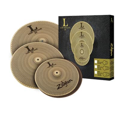 Zildjian Low Volume Cymbal Pack 14in hi-hat 16in crash 18in cras image 1