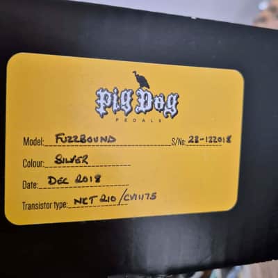 Pigdog Fuzzbound 2018 - Silver image 2