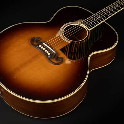 2025 Gibson Custom Shop 1939 SJ-100 Heavy Aged - Faded Vintage Sunburst | USA Murphy Lab Historic SJ-200 Jumbo Acoustic Guitar Torrefied Adirondack Red Spruce | CoA OHSC image 6