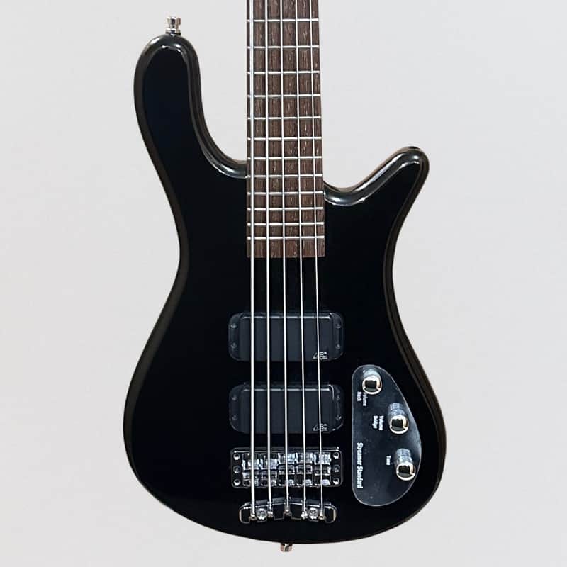Warwick RockBass Streamer Standard 5-String Electric Bass Guitar - Black image 1