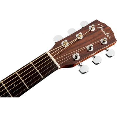 Guitarra Acustica Fender CC-140SCE Concert Sunburst Con Estuche image 4