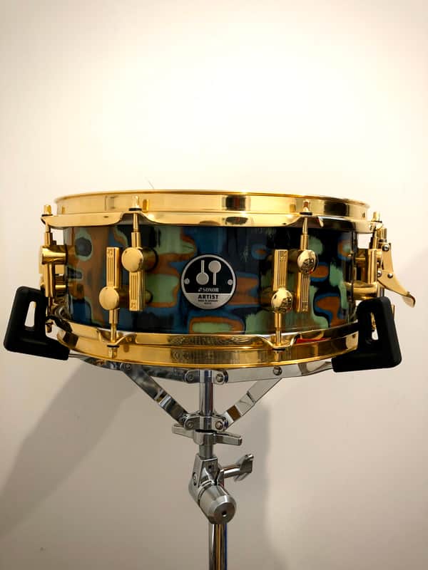Sonor Artist 13x5 27ply earth snare (JoJo Mayer) Earth veneer image 1