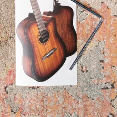Alvarez Masterworks MD60ce Dreadnought Acoustic/Electric Guitar - Shadowburst with Hardshell Case image 16