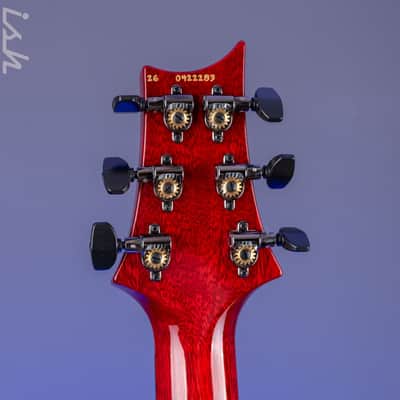PRS Custom 24 Mango Top Limited Edition Blood Orange image 12
