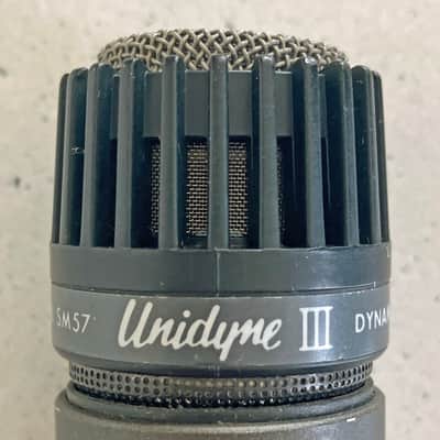 Vintage Shure SM57 - Rare 1980s Unidyne III - Made in U.S.A. - Original Owner image 2