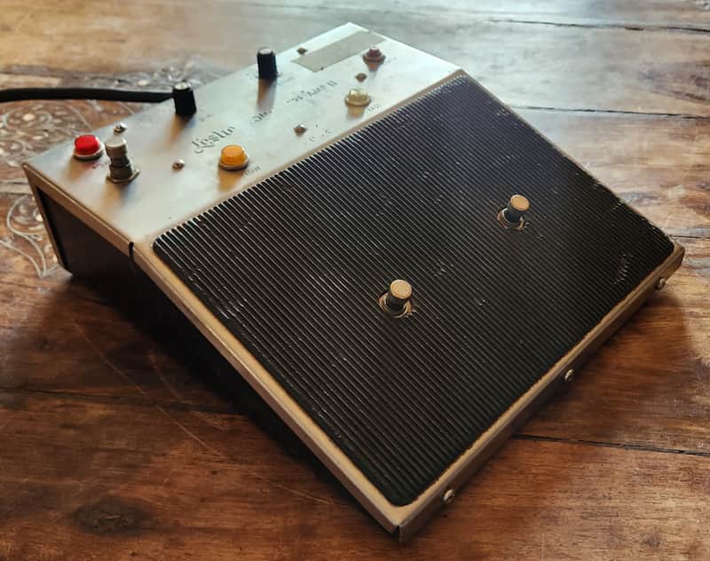 RARE! Leslie Combo II Preamp Pedal Model #044370 1970s Metal image 1