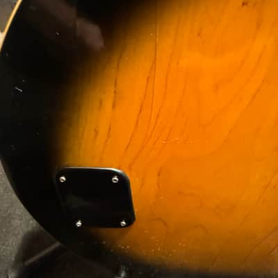 Eko Model 99 Bass 1960's  - Brownburst image 15
