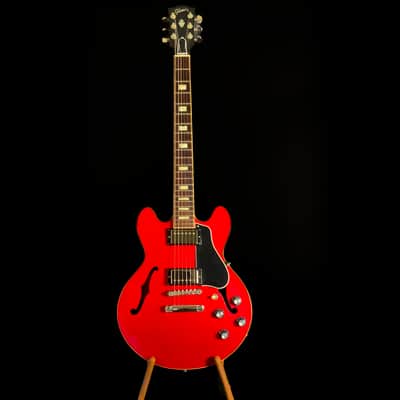 Gibson Memphis ES-339 with Block Inlays 2015 Satin Cherry image 2