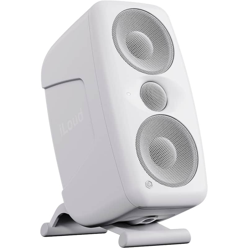 IK Multimedia iLoud MTM MKII Powered Studio Monitor (Each) Regular White image 1