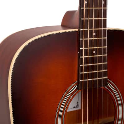 Gold Tone GT-Dread All Solid Wood Dreadnought Acoustic-Electric Guitar Regular Burst image 6
