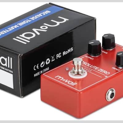 moVall MP103 Absolute Zero Fuzz Red Guitar Effects Pedal moVall MP103 2025 - RED image 8
