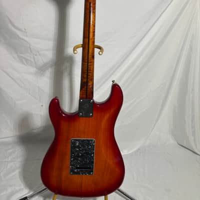 Partscaster Strat Style guitar 2025 - sienna burst image 2