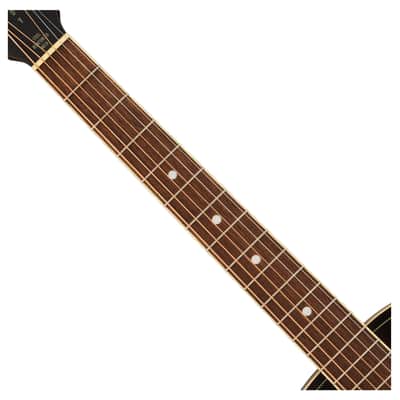 Used Gretsch Jim Dandy Dreadnought Acoustic Guitar - Deep Cherry Burst image 3