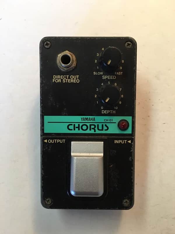 Yamaha CH-01 Stereo Analog Chorus Vibrato Rare Vintage Guitar Pedal MIJ Japan image 1