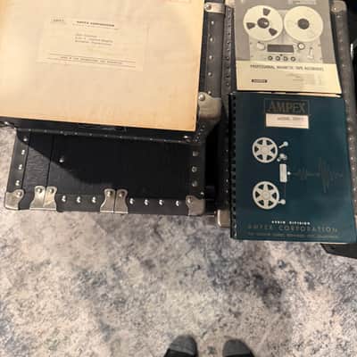 Perfect Ampex 350-2 tape machine 1953 all matching serial numbers Museum Quality image 5