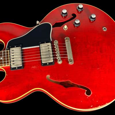 2023 Gibson ES-335 Custom Shop '61 Reissue Murphy Lab Heavy Aged ~ 60's Cherry image 2