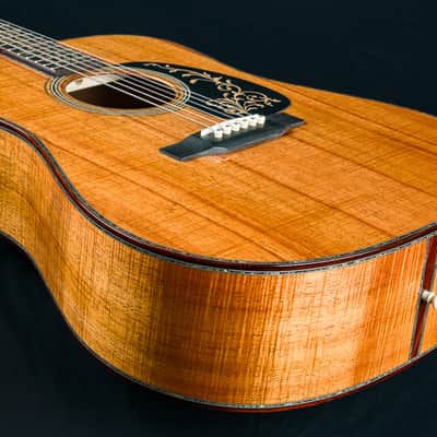 Martin D-45 Custom Tree of Life Premium Highly Flamed Koa NEW image 15