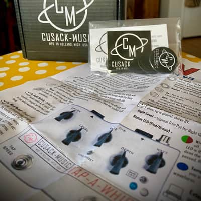 Cusack Music Tap-A-Whirl V3 - Silver / Red Knobs image 12