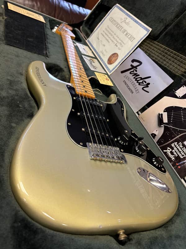 Fender 25th Anniversary Stratocaster 1979 - 1980 - Silver Metallic image 1