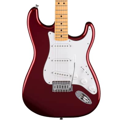 Used Fender Standard Stratocaster Electric Guitar - Candy Cola w/Maple FB image 1