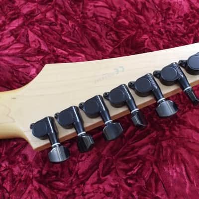 Ibanez 7421 BK 7 String MIJ Black Body Wizard Neck Seven Seymour Duncan JB Japan image 10