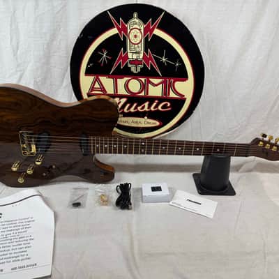 Warmoth Singlecut T-style Guitar by Houston Electric Guitar Jerry DeLue image 1