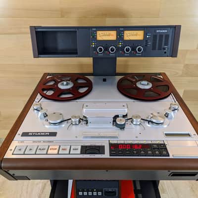 Studer A820 Reel Master Recorder 1/4" 2-Track Tape Machine A-820 Restored image 1