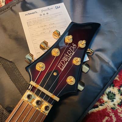 *AS NEW* 2024 ESP Edwards E-Maiden HIZAKI Signature Model - Rose MIJ Japan image 3