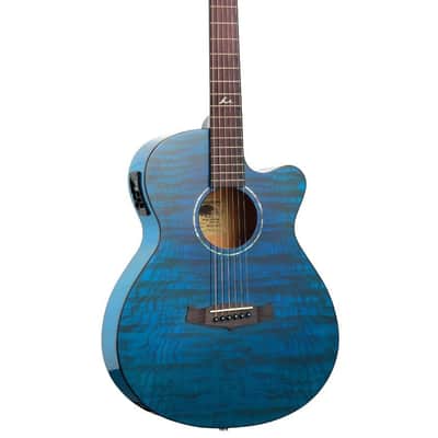 TANGLEWOOD GUITARRA ACÚSTICA TANGLEWOOD AZURE SUPER FOLK AZUL image 1